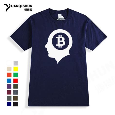 We have included pricing and clothing options on this page for your convenience. Bitcoin In Brain Print T shirt High Quality Cotton Mens T ...
