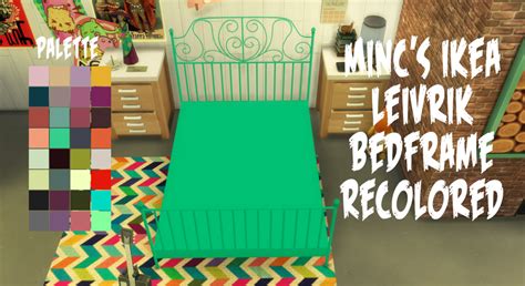 My Sims 4 Blog Bed Frame Recolors And Rugs By Deaths Door
