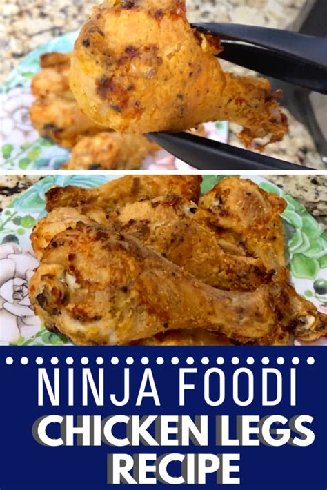 chicken fryer air ninja legs foodi recipe easy using