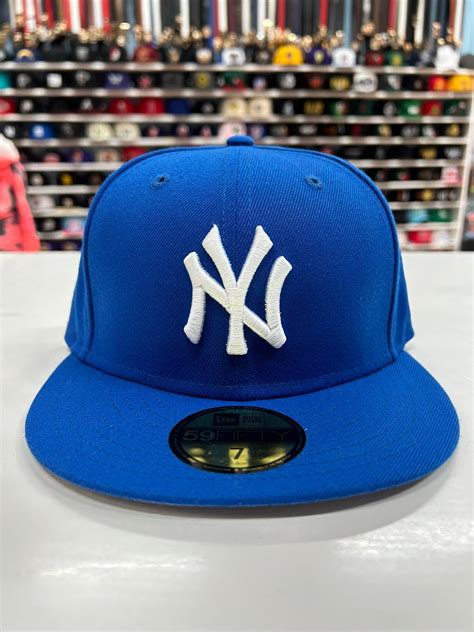 New Era Size 7 14 New York Yankees Blue New Era 59fifty Fitted Hat