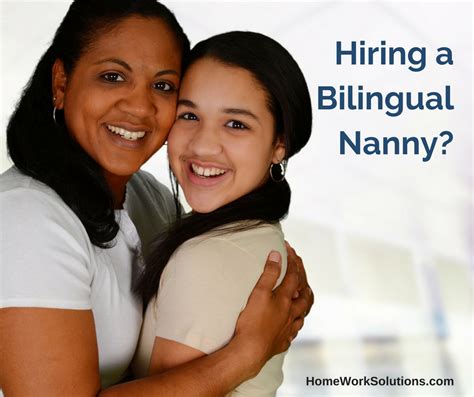 Hiring A Bilingual Nanny