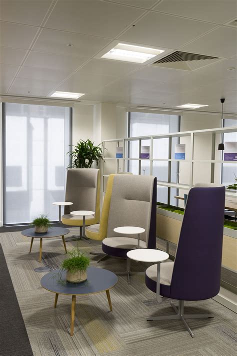 Informal Meeting Areas For Agile Working Within An Open Plan Office