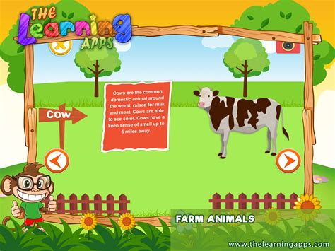 Learn Information And Sounds Of Various Farm Animals Through This