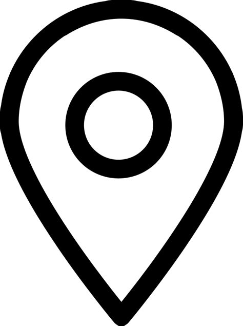 Location O Svg Png Icon Free Download 254997 Onlinewebfontscom