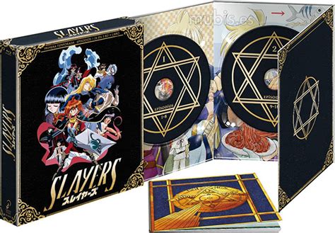 Carátula De Slayers Primera Temporada Edición Coleccionista Blu Ray