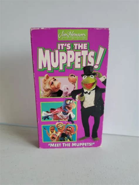 Its The Muppets Meet The Muppets Vhs Video Tape Jim Henson 1993 4