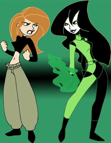 kim and shego by archer01 on deviantart
