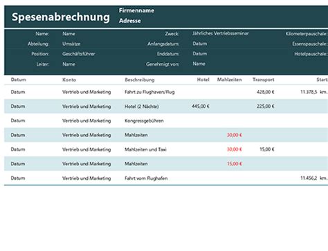 Leseportfolio vorlage / leserolle umfassendes komp. Spesenabrechnung