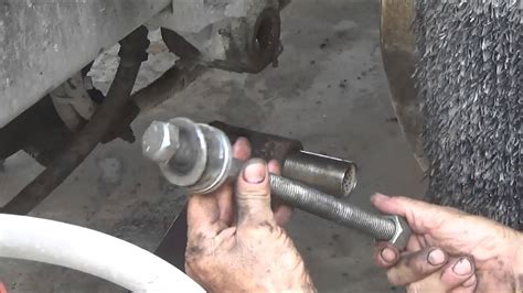 How To Change Leaf Spring Pins And Bushings On A Big Truck Youtube