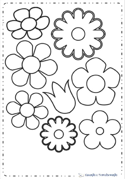Moldes Flores Para Pintar E Imprimir Plantillas De Flores Images And