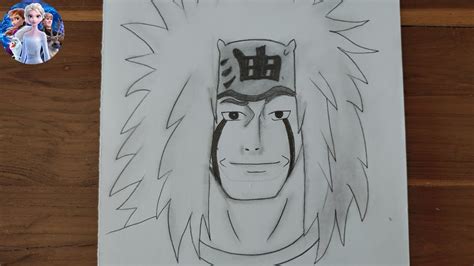 How To Draw Jiraiya Step By Step How To Draw Anime Easy Drawings