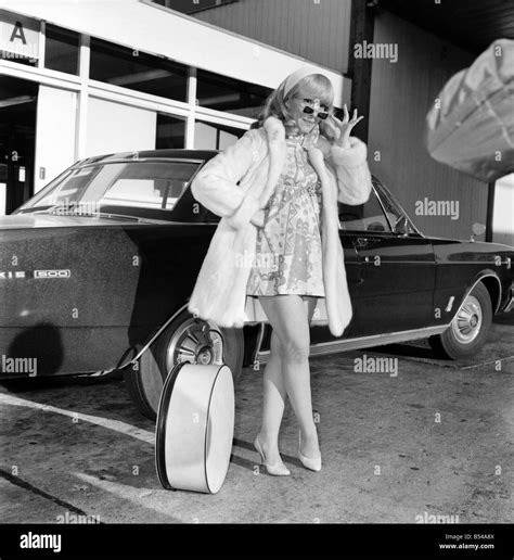 Famous Ventriloquist Shari Lewis Seen Arriving At Heathrow From Los