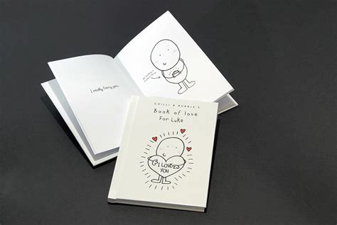 Lovebook is the most unique personalized gift you could ever give. Personalised Chilli & Bubble's Book Of Love For Him from ...
