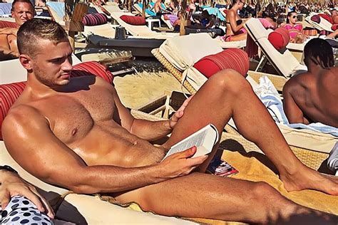 Matthew On Twitter Naked Reading On The Beach Nsfw Cfnm Cmnm Men Naked Nude Exposed