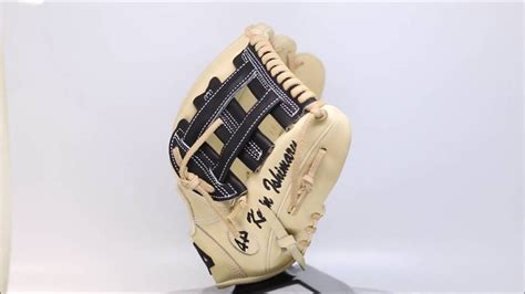 44 Pro Custom Baseball Glove Signature Series Blonde Black H Web Youtube