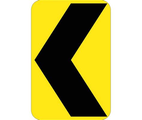 Graphic Chevron Traffic Arrow Road Sign Aris Industrial