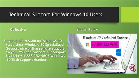 Windows 10 Technical Support 1 888 352 9606