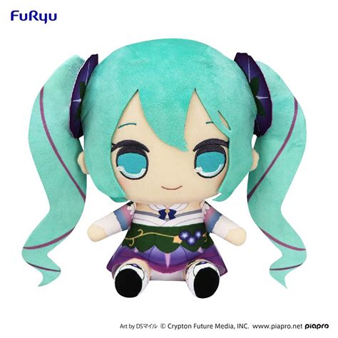 Hatsune Miku Kyurumaru Morning Glory Big Plush Toy Furyu Tokyo Otaku