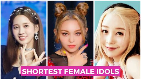 9 Shortest Female K Pop Idols Of 2023 [active] Youtube