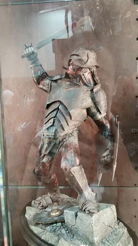 Uruk Hai Swordsman Helms Deep Statue Weta Forum Swisscollectors