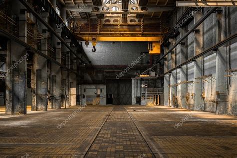 Industrial Interior Of An Old Factory Stock Photo Affiliate