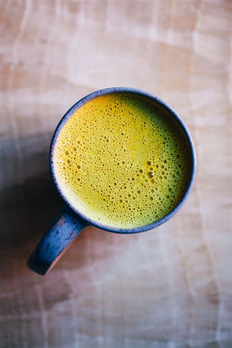 A Special Moon Milk Made With Fresh Turmeric And Other Invigorating