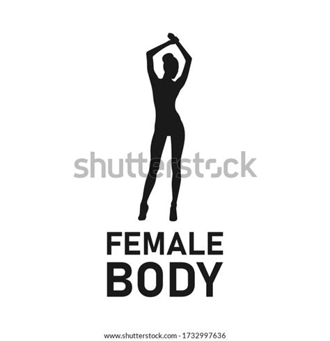 Sexy Woman Or Girl Silhouette Female Body Hot Chick Icon Sign Or