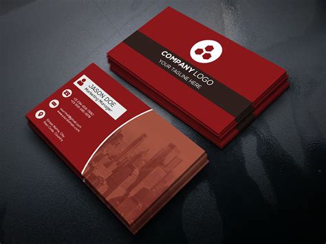 Clean And Simple Business Card Template By Mouritheme