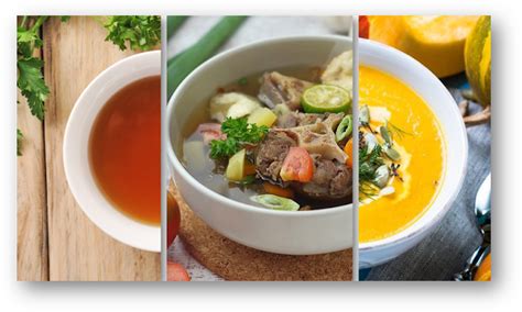Chef Q 5 Classification Of Soup In Culinary Knowledge