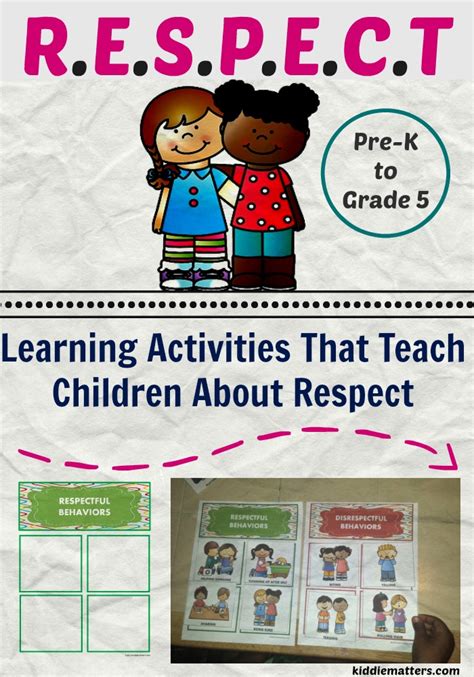 Learning Activities That Teach Children About Respect Kiddie Matters