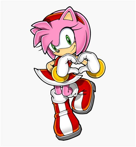 How To Draw Amy Rose From Sonic X Printable Step By Step Drawing Sheet