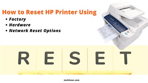 How To Reset Hp Printer Using Factory Hardware And Network Reset Options