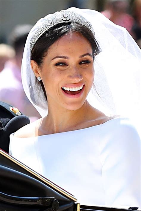 Meghan Markle Shows Off Her Freckles On Royal Wedding Day