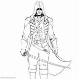 Arno Assassin sketch template