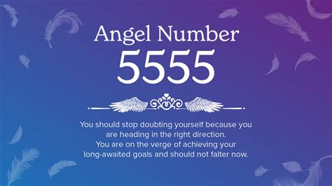 Angel Number 5555 Meaning And Symbolism Numerology Sign