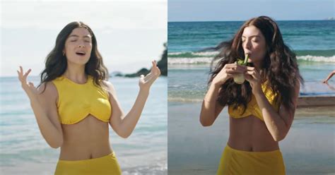 Watch Lordes Solar Power Music Video And Finally Feel Warm Again Elle Australia