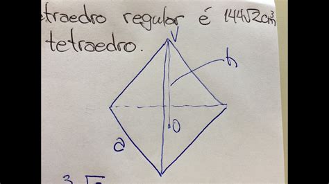 Volume De Um Tetraedro
