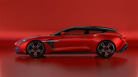 2018 Aston Martin Vanquish Zagato Shooting Brake 4k 2