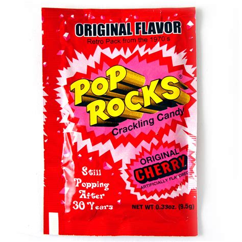 Pop Rocks Original Cherry 95 G Candy Store