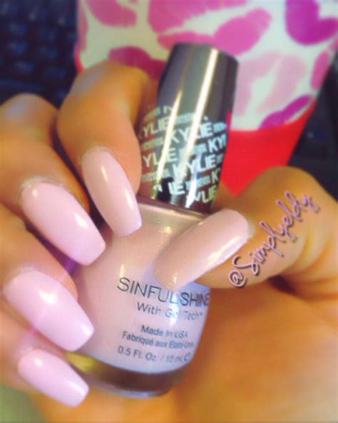 Kylie Jenner Sinful Nail Polish Line In Miss Chief Nails Nail Polish Sinful Nail Polish