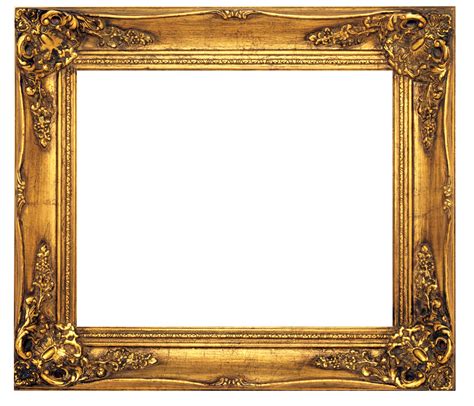 Old Fashioned Picture Frames Stock Photography Clip Art Gold Frames