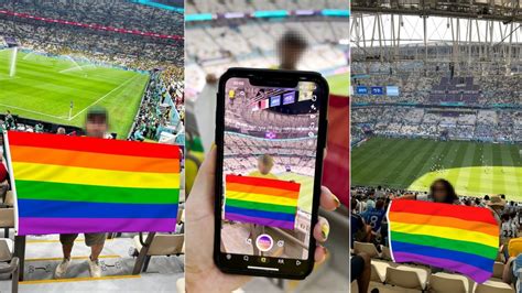 Stealth Tactic Gets Rainbow Flags Into World Cup Stadiums In Qatar Via Pride Nation Filter