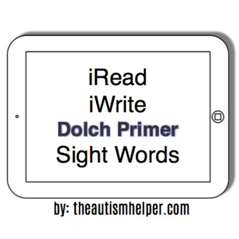 Iread Dolch Primer Sight Words Worksheets And Flashcards Teaching