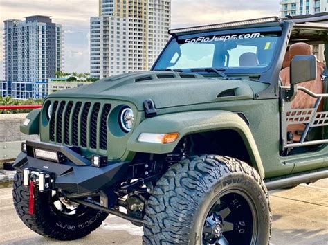 2020 Custom Jeep Gladiator Sport South Florida Customs