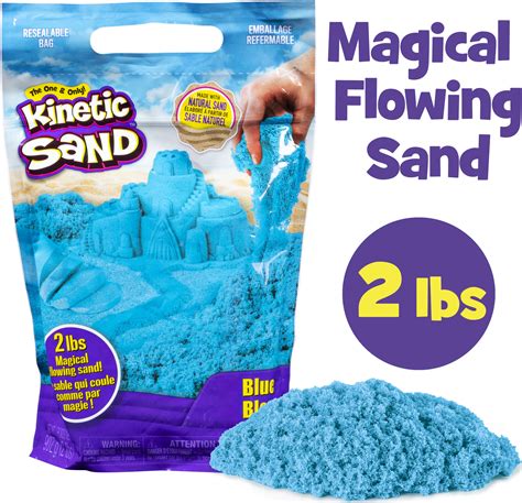 Kinetic Sand Two Pack The Original Moldable Sensory Play Sand Blue 2
