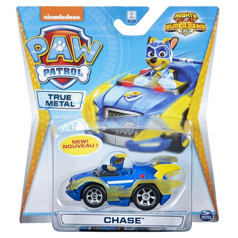 Paw Patrol True Metal Mighty Chase Super Paws Collectible Die Cast