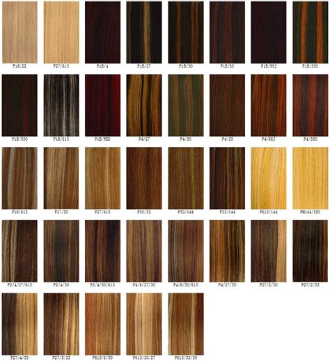 The gold blonde highlights suits every skin tone. Best Hair Color Charts - Hairstyles Weekly