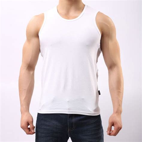 Discount Men S Basic Muscle Shirt Domige Sleeveless Undershirt Mbw