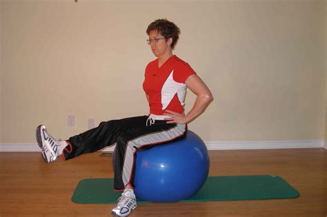 Beginner Exercise Ball Workout