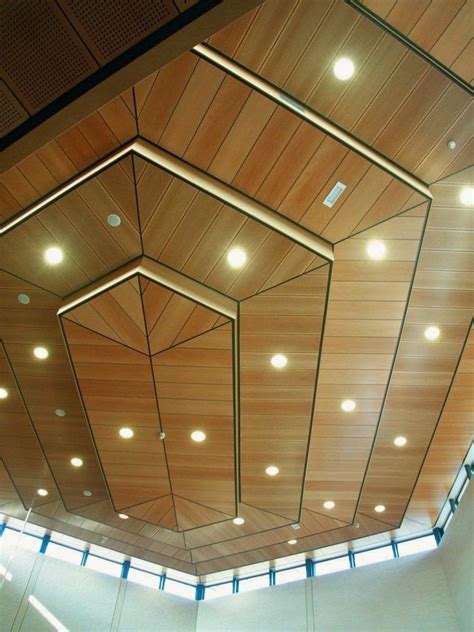 Notes on mobile home ceilings. Stylish wood ceiling panels, collection from Hunted Douglas